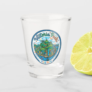Victoria Peak Hong Kong Shot Glass