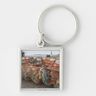 Victoria, Prince Edward Island. Crab pots Key Ring