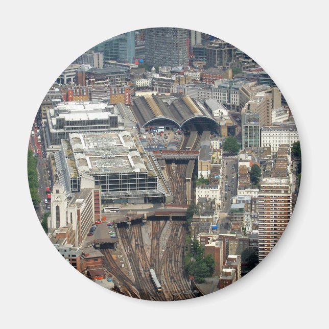 Victoria Railway Station Magnet (Front)