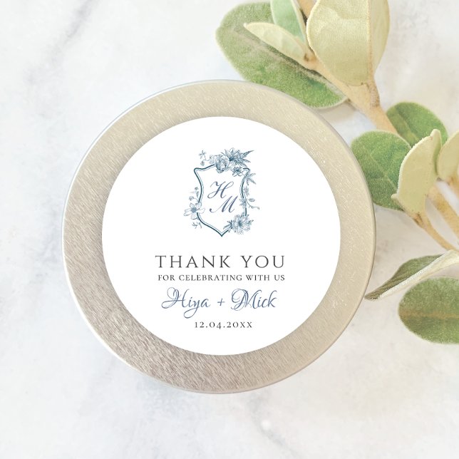 VICTORIA Regency Blue French Garden Sticker (Creator Uploaded)