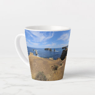 Victoria’s Bay of Islands Coastal Panorama Latte Mug