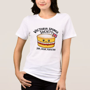 Victoria Sponge Society Funny Cake Tee