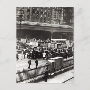 Victoria Station, 1920s Postcard