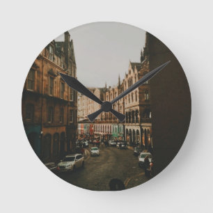 Victoria Street, Edinburgh, Scotland Round Clock
