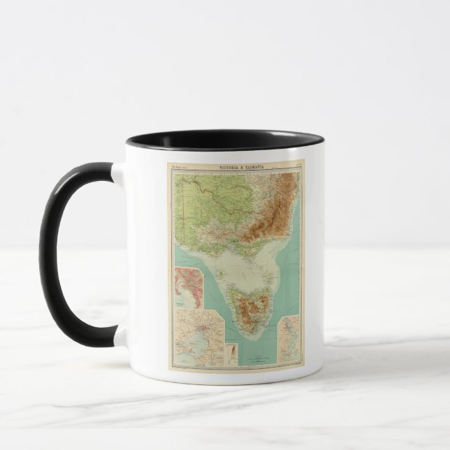 Victoria & Tasmania Mug (Left)