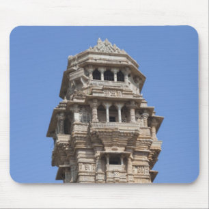 Victoria Tower in Chittorgarh Fort, India Mouse Pad