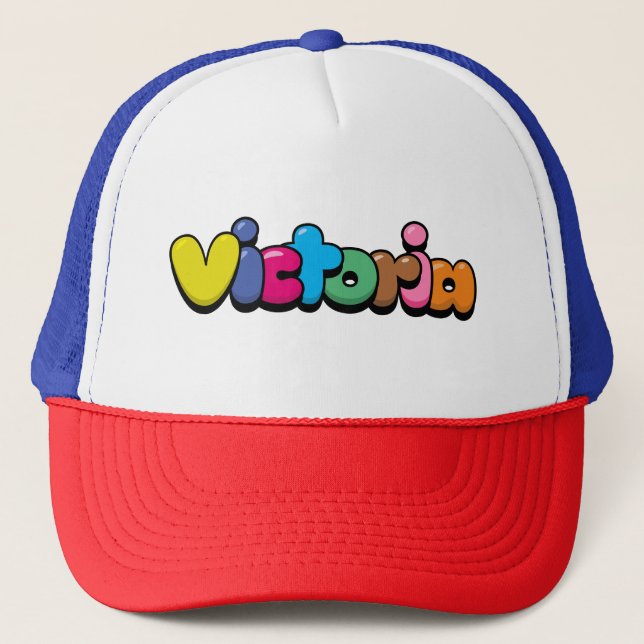 Victoria Trucker Hat (Front)