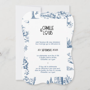 Victoria Wedding Party Invitation