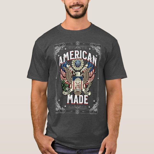 Victorian American Made Military Grade T-Shirt (Front)