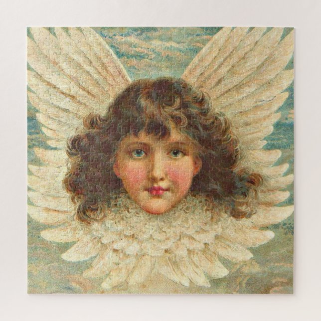 Victorian angel jigsaw puzzle (Vertical)