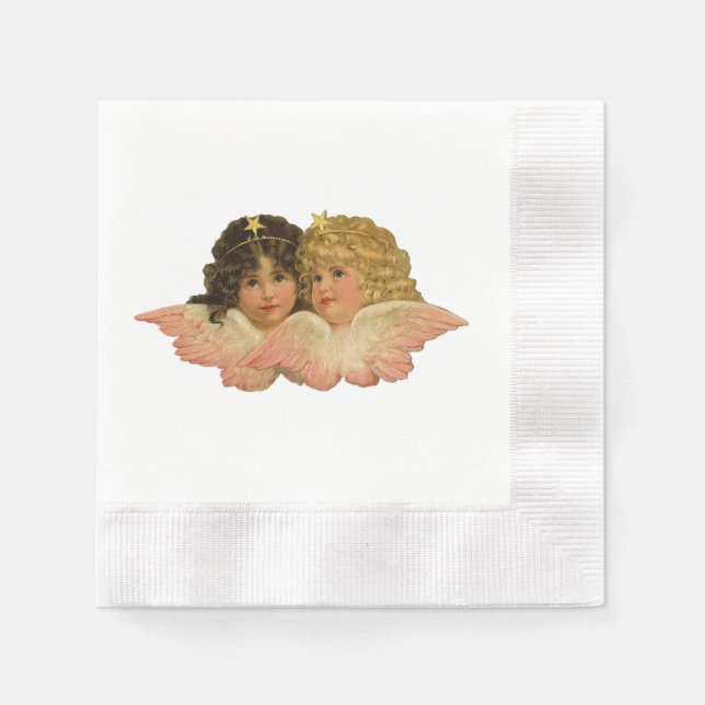 Victorian Angels Napkin (Front)