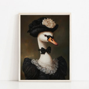 Victorian Animal Portrait, Dressed Animal Print