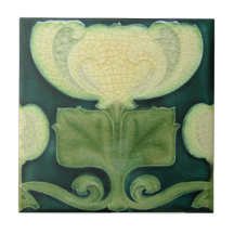 Victorian-antique-look-tile-green-white