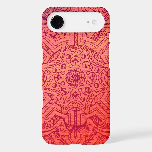 Victorian Arabesque, IDALIS - Flamingo iPod Touch Case (Back)
