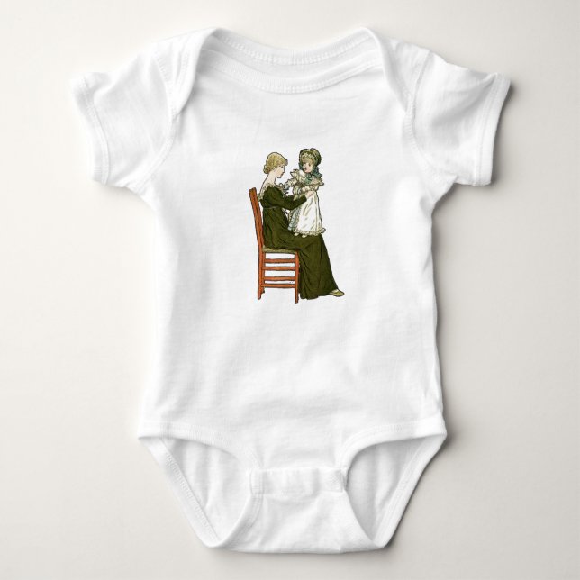 Victorian Baby Greenaway Mother Bodysuit (Front)