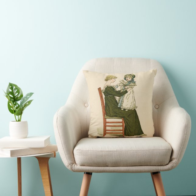 Victorian Baby Greenaway Mother Cushion (Chair)