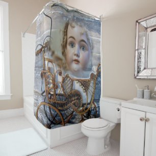 Victorian Baby Shower Curtain