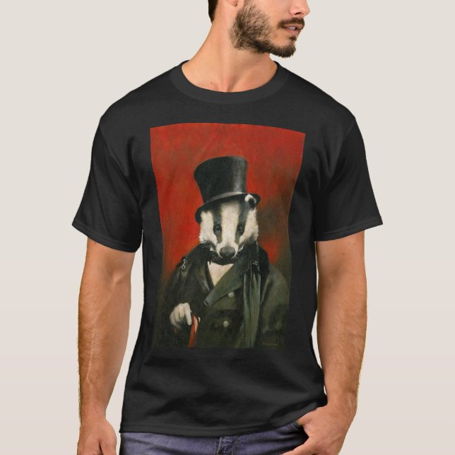 Victorian Badger Men's T-shirt (Front)