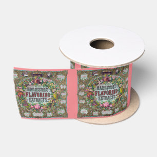 Victorian baking flavour extracts satin ribbon