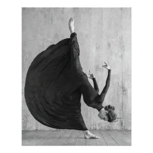 Victorian Ballet Dancer in Motion Photo Print