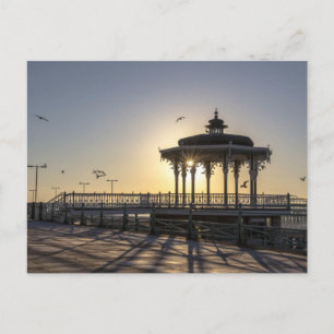 Victorian Bandstand, Brighton Postcard