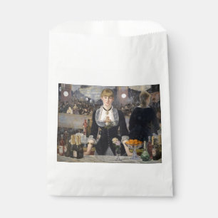 Victorian Barmaid Girl at Folies Bergere, France Favour Bag