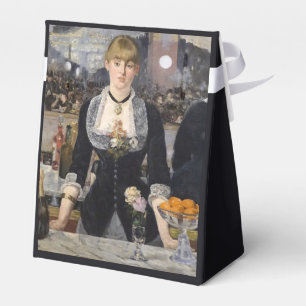 Victorian Barmaid Girl at Folies Bergere, France Favour Box
