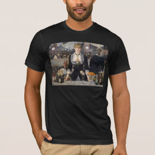 Victorian Barmaid Girl at Folies Bergere, France T-Shirt