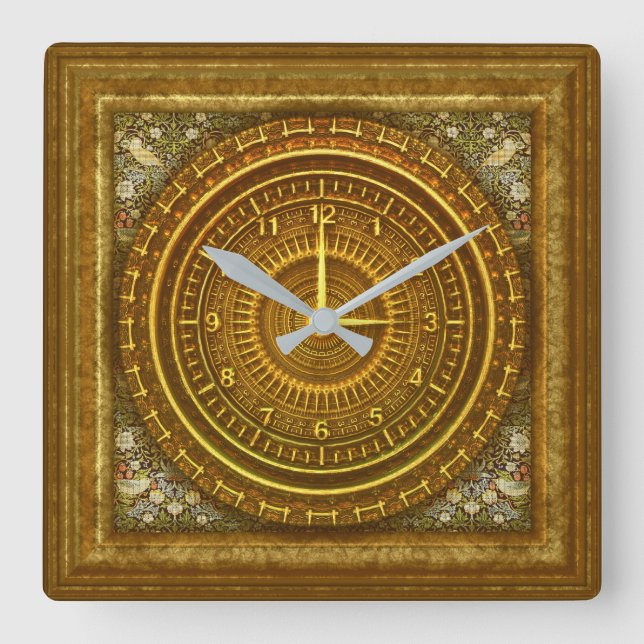 Victorian baroque clock (Front)