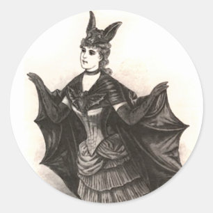 Victorian Bat - Sticker #1