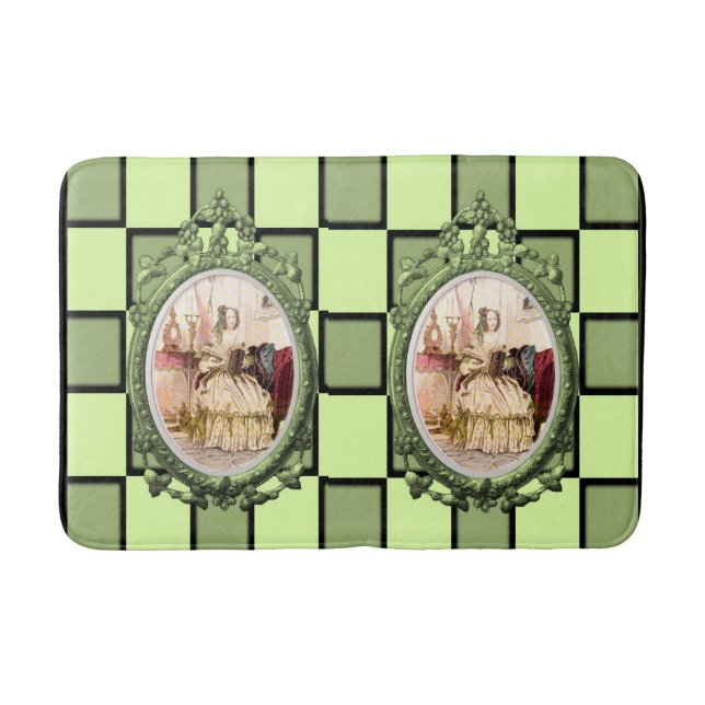 Victorian Bathroom Bathmat (Front)