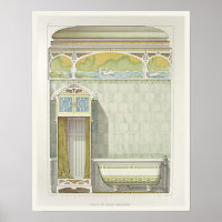 Victorian Bathroom Poster