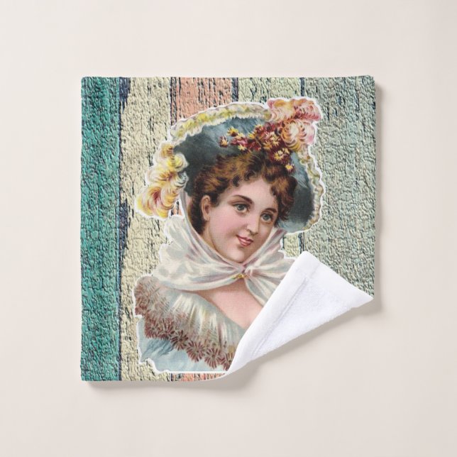 Victorian Bathroom Towel Sets (Wash Cloth)