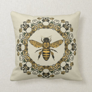 Victorian Bee Cushion