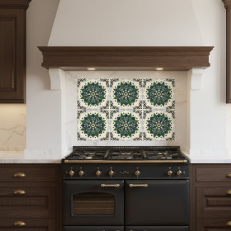 Victorian Botanical  Ceramic Tile