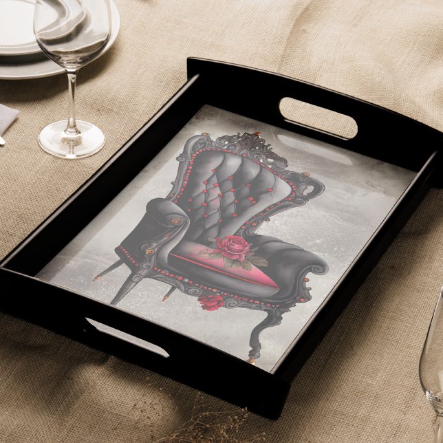 Victorian Boudoir | Antique Wardrobe Parlour Chair Tissue Paper (Creator Uploaded)