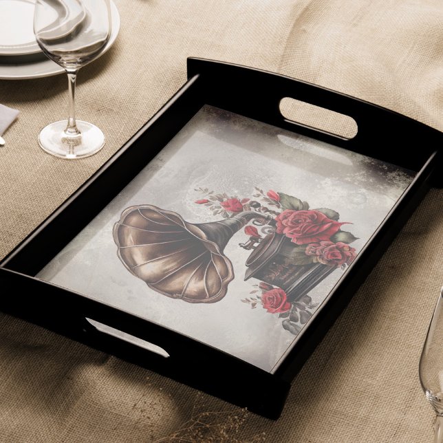 Victorian Boudoir | Old Gramophone Music Player Tissue Paper (Creator Uploaded)