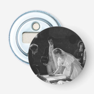 Victorian Bride Bottle Opener