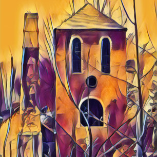 VICTORIAN BUILDING FUN WRAPPING PAPER