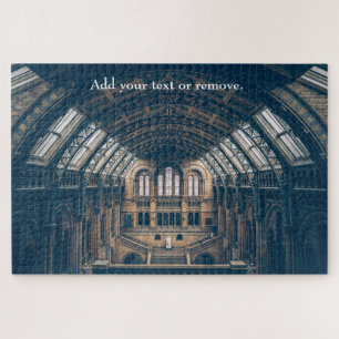 Victorian building: Natural History Museum London, Jigsaw Puzzle