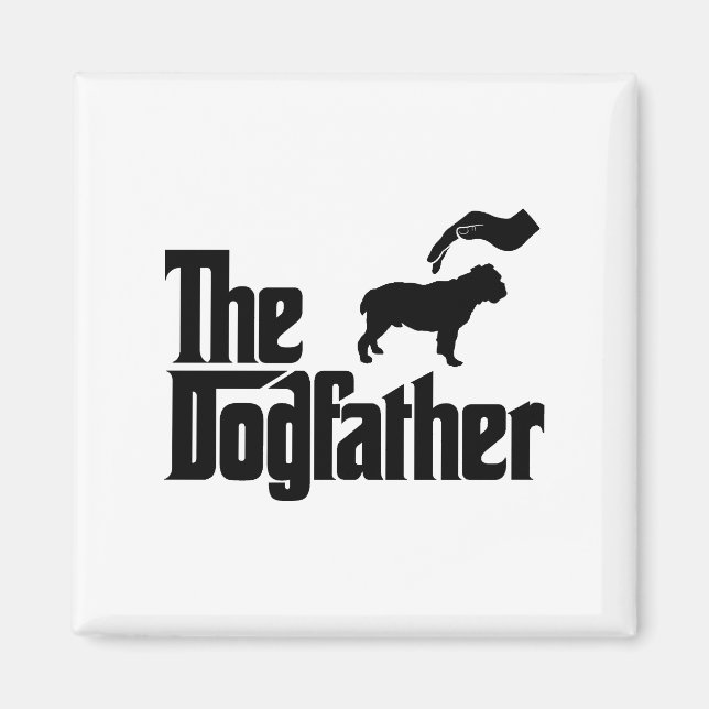 Victorian Bulldog Magnet (Front)