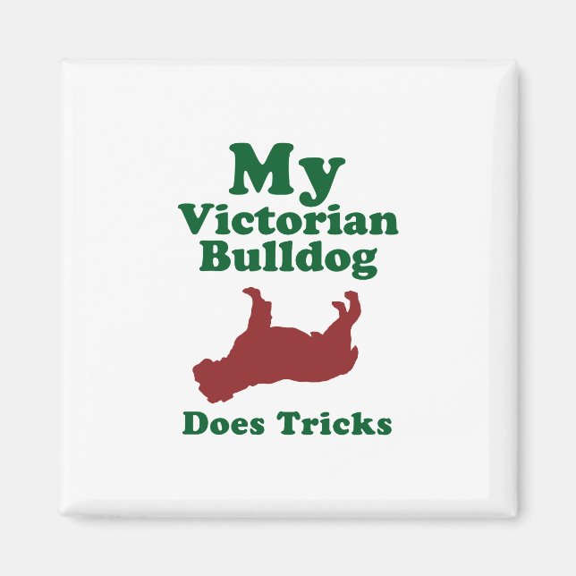 Victorian Bulldog Magnet (Front)