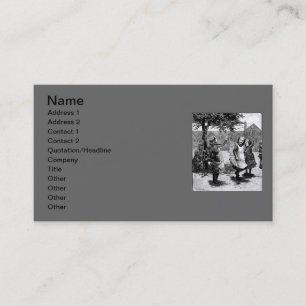 Victorian Business Card