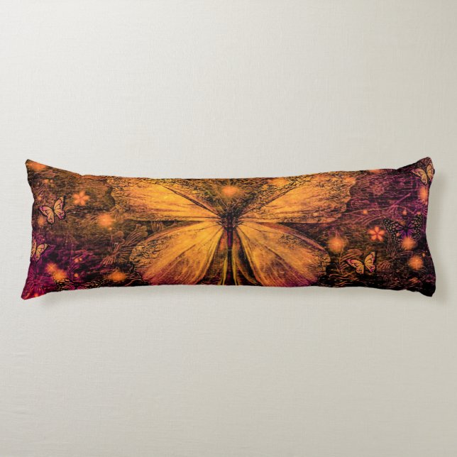 Victorian Butterfly Body Cushion (Front)
