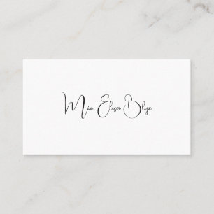 Victorian Calling Cards