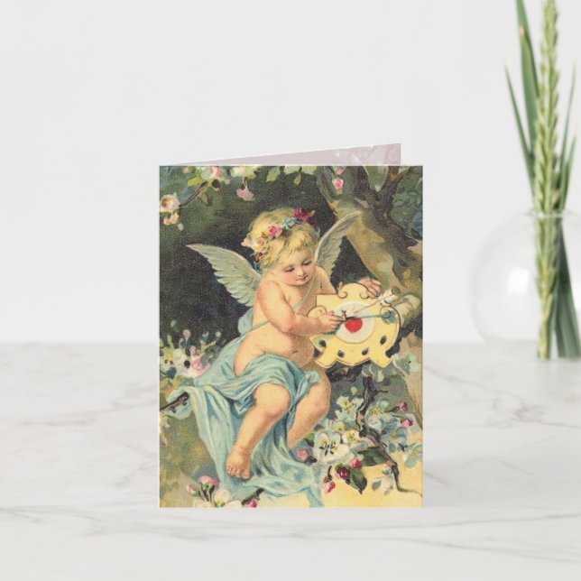 Victorian Cherub Note Cards (Front)