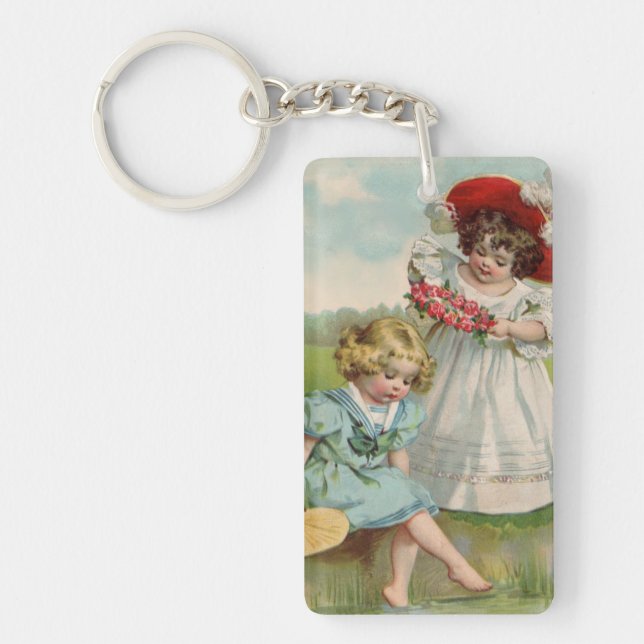 Victorian Children Key Ring (Front)