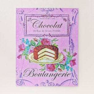 Victorian chocolate cake pastry shop jigsaw puzzle
