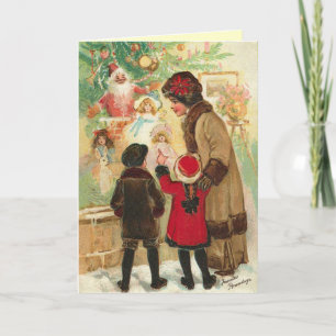Victorian Christmas Card