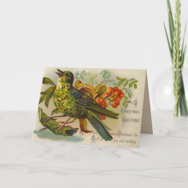 Victorian Christmas Card (Front)